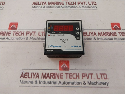 Volt Meter Elmeasure Alpha 3V - Elecon Measurements Pvt. Ltd.