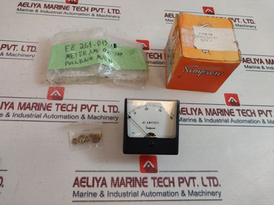 Panel Meter Simpson 1357 Md - 0-200 Ac Amp