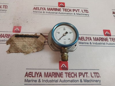 Skotselv 0-40 Bar Pressure Gauge 1/2" 407055