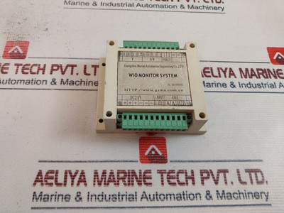 Marine Equipment Wio Monitor System Guangzhou Marine Automation Engineering Co. Ltd.