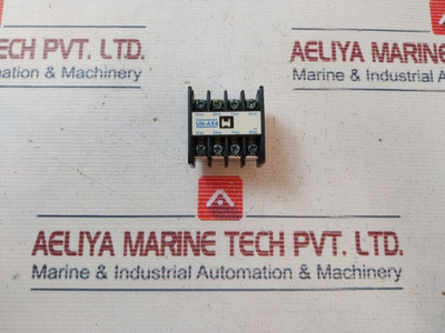 Mitsubishi Un-ax4 Auxiliary Contact Block 4A(4No)