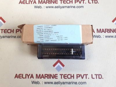 High density terminal block - box style High density terminal block - box style