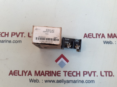 Eaton Cutler Hammer E30Kla2 Contact Block A2 Series USA Eaton Cutler Hammer E30Kla2 Contact Block A2 Series USA