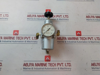 Nakakita Seisakusho Ns770C Filter Regulator Pt 1/4 10Kg/Cm2, 0-3 Kg/Cm2