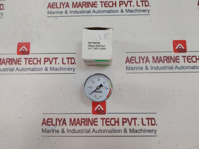 Ridgid 51222 Pressure Gauge 0-60 Bar