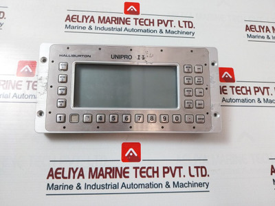 Halliburton Unipro Ii 03857-07-080 Control Panel