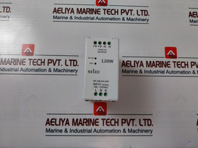 Lot Of 3X Selec Rp-3M-5A-24V Power Supply 100-270Vac 50/60Hz Lot Of 3X Selec Rp-3M-5A-24V Power Supply 100-270Vac 50/60Hz