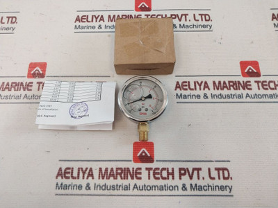 Span Hitek Pgs Pressure Gauge 1/4" Bsp