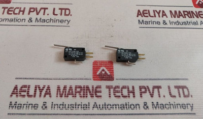 Lot Of 5X V7-1B17D8-122 Miniature Basic Micro Switch 4A 125 Vac