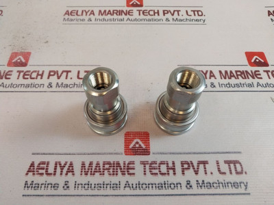 Lot Of 2X Eaton Hansen Series 4 Hose Coupler Lot Of 2X Eaton Hansen Series 4 Hose Coupler