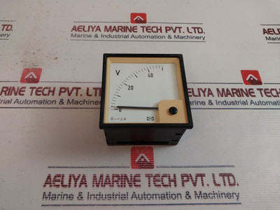 Deif Dq96-x Voltage Meter 50V