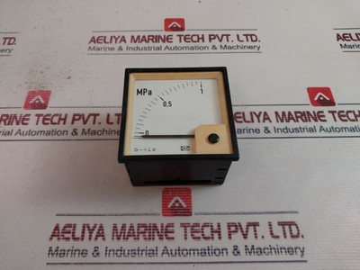 Deif Dq96-x Panel Meter 0-1 Mpa Deif Dq96-x Panel Meter 0-1 Mpa