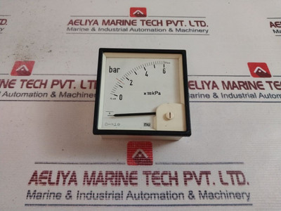 Meter Muller & Weigert 0-6 Bar - M&W Meter Muller & Weigert 0-6 Bar - M&W