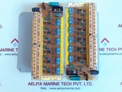 Autronica PCB Card Measuring Bridge Type MGA-5A12-15-GT-9 Autronica PCB Card Measuring Bridge Type MGA-5A12-15-GT-9