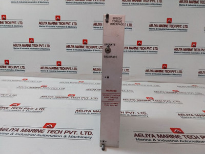 Varco 87910-591 Rev B Speed Torque Interface Pcb