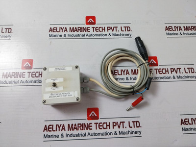 Motorola Remote Mic/Speaker Test Box