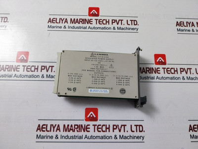 Regulated Power Supply Lambda Lit-6I-5152 - Lambda Electronics Regulated Power Supply Lambda Lit-6I-5152 - Lambda Electronics