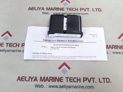 Ge fanuc ic660bpm500b battery pack for hand-held monitor