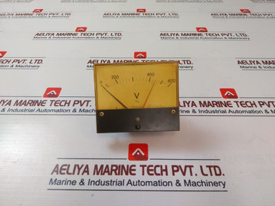 Toyo Keiki Acf-12N Volt Meter 0-600V Ar030333