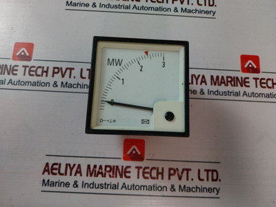 Analog Voltage Meter Deif 0-3 Mw Analog Voltage Meter Deif 0-3 Mw