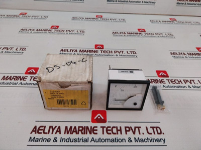 Analog Voltmeter Hobut 313-665 - Rs - 0-100V - Made In UK Analog Voltmeter Hobut 313-665 - Rs - 0-100V - Made In UK
