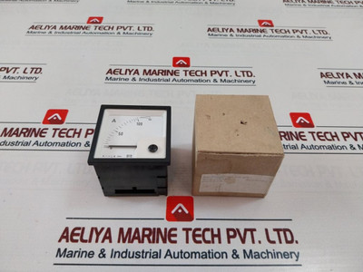 Ammeter Deif Eq72-x - Blodtjernsinstrument/Soft Iron Ammeter Deif Eq72-x - Blodtjernsinstrument/Soft Iron