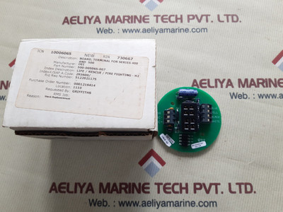 Detcon 500-005065-007 connection board for series 400 & 500 Detcon 500-005065-007 connection board for series 400 & 500