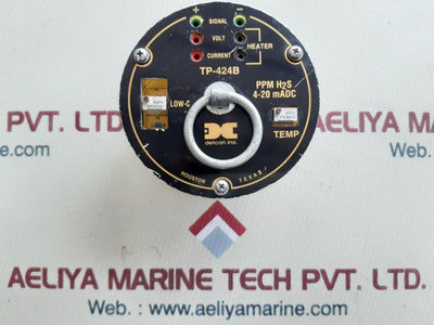 Detcon monitoring system for H2S ppm with 4-20 madc output Detcon monitoring system for H2S ppm with 4-20 madc output