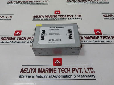 Schaffner Fn356-16-06 Power Line Filter 250V 50/60Hz