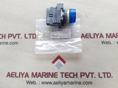 Blue pilot light with contact block, max 240v, 2w, spare parts. Blue pilot light with contact block, max 240v, 2w, spare parts.