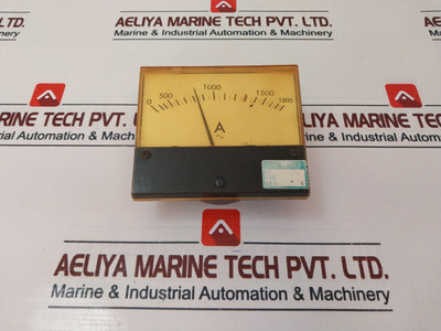 Toyo Keiki Acf-12N Analog Ammeter 0-1800 A~ 1500/5A