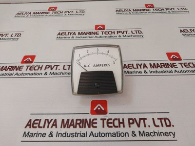 Yokogawa 250339Lszz Panel Meter 0-5 Ac Amperes