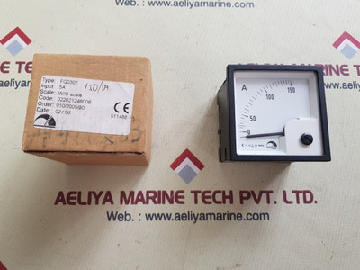 Fq0307 electric gauge, 5a input, 022021246006 code Fq0307 electric gauge, 5a input, 022021246006 code