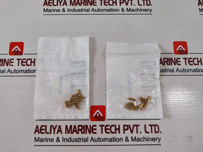 Lot Of 11X Parker 2P207 Tubing Brass Fitting 1/4" Tube-1/8"