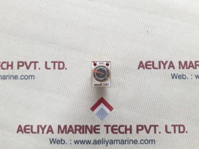 Lot Of 2X Omron H3Y-4 Solid-state Timer Power On-delay 0-30 Sec