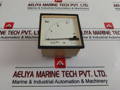 S.I.P.I.E. 0-16 Bar Panel Meter 4-20 Ma