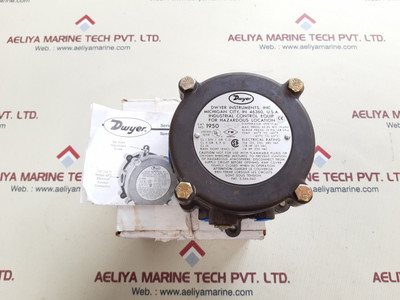 Dwyer 1950-20-2f pressure switch for hazardous location Dwyer 1950-20-2f pressure switch for hazardous location