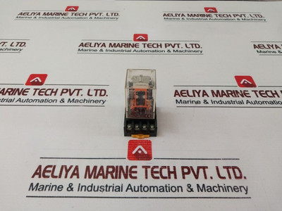 Relay Omron Mk2P-i - Contact: 250Vac/28Vdc, 10A/5A, Made In Malaysia