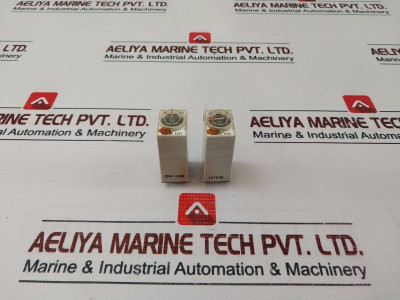 Lot Of 5X Omron H3Y-4 Timer Relay 0-60 Sec