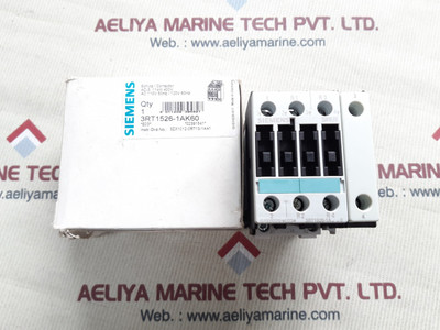 Siemens 3rt1526-1ak60 contactor 110/120v 50/60hz Siemens 3rt1526-1ak60 contactor 110/120v 50/60hz