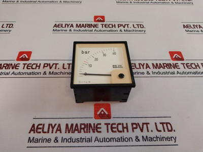Pressure Gauge Stn Atlas Bq0207 - 0-40 Bar