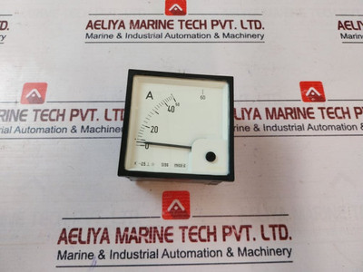 Meco-g Si96 Moving Iron Ammeter 0-50/60 A