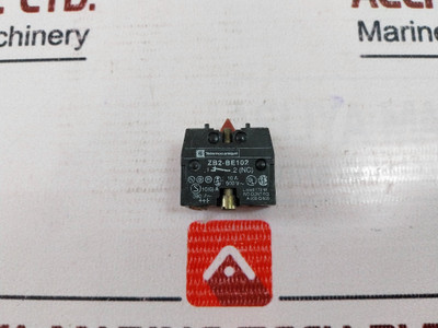Telemecanique Zb2-be102 Contact Block 10(6)A 380V 10A-500V A600-q600 Iec 337-1