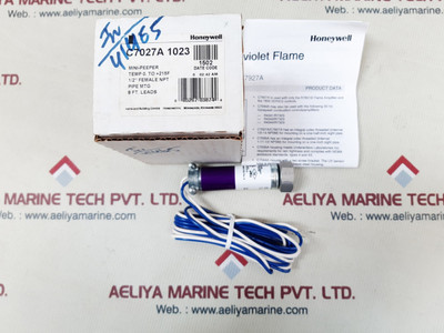 Honeywell UV Sensor C7027A 1023 Mini-Peeper Flame Violet Honeywell UV Sensor C7027A 1023 Mini-Peeper Flame Violet