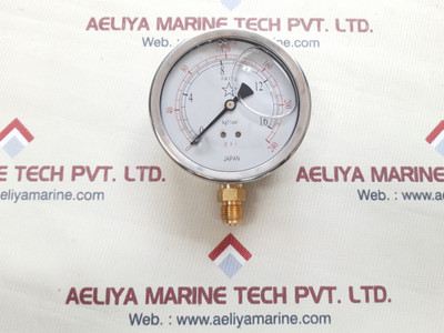 Daito pressure gauge 0-16 kgf/cm2, 0-240 psi from Japan