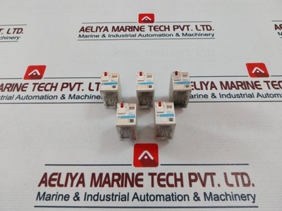 Lot Of 5X Schneider Electric Telemecanique Rxm4Ab2P7 Relay 6A/250Vac