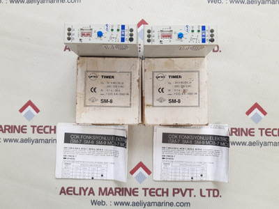 Entes sm 8 relay, 0.1-1s - 1.5-30h, a2783/rev 1