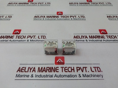 Lot Of 2X Omron Ly4N Relay Coil 24 Vdc