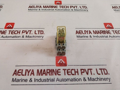 Lot Of 2X Idec Rh2B-ul Compact Power Relay Dc24V 10A 300V