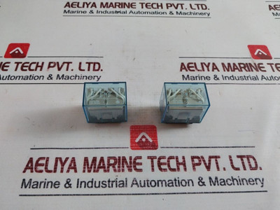 Lot Of 3X Rodofo Rrl4F Relay 24V Dc